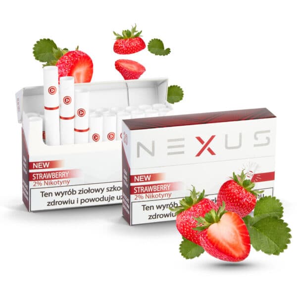 Wkłady do podgrzewacza NEXUS STRAWBERRY